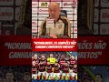 JARDIM REVELA PAPO COM OS JOGADORES NO VESTIÁRIO APÓS A DERROTA PARA O PALMEIRAS