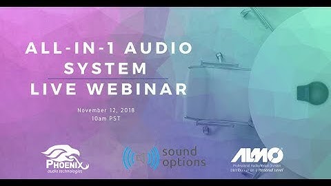 The Total Package Webinar with Almo A/V