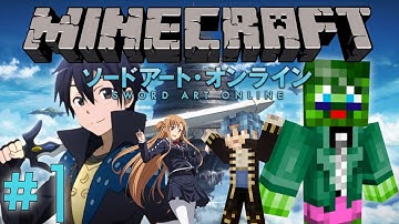 Minecraft Server: Sword Art Online RPG Server! - Part 1: Floor 1