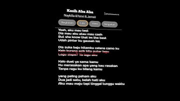 Thumbnail of INII YANG KALIAN MAKSUDD!!!!! | kasih aba aba - Naykilla & Tenxi & Jemsii #fyp #lagu #tiktokversion