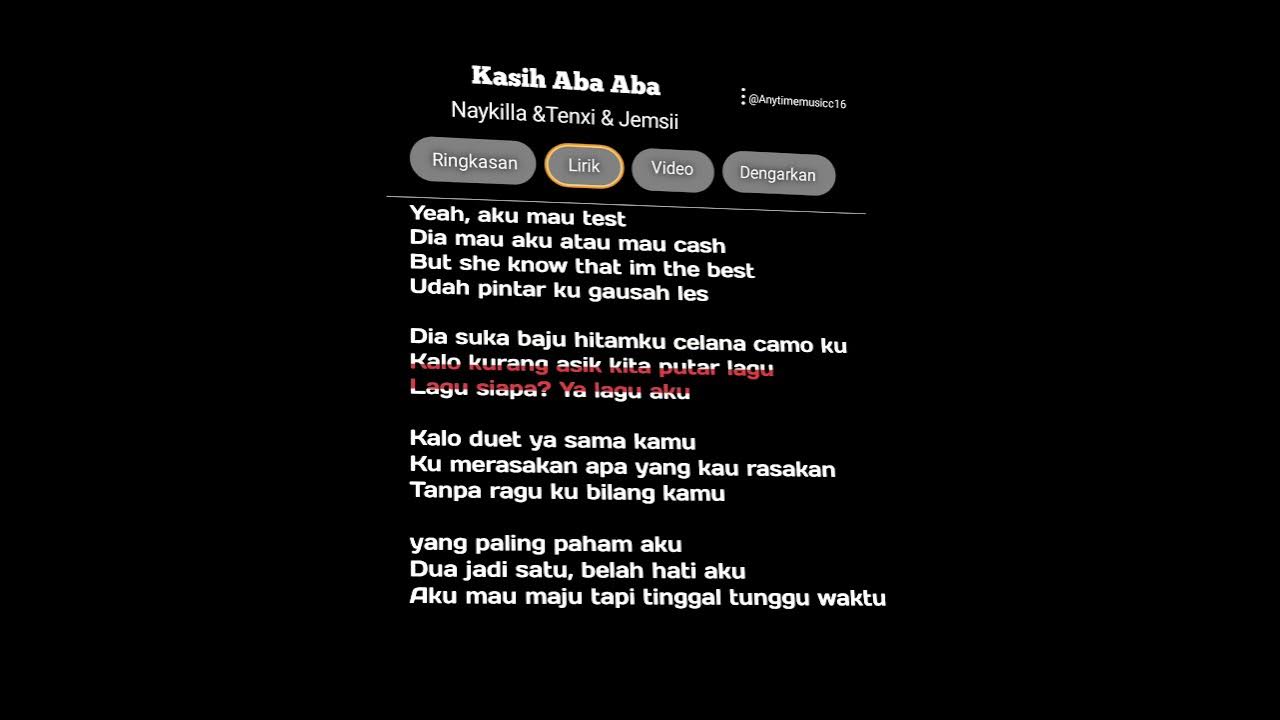 INII YANG KALIAN MAKSUDD!!!!! | kasih aba aba - Naykilla & Tenxi & Jemsii #fyp #lagu #tiktokversion INII YANG KALIAN MAKSUDD!!!!! | kasih aba aba - Naykilla & Tenxi & Jemsii #fyp #lagu #tiktokversion