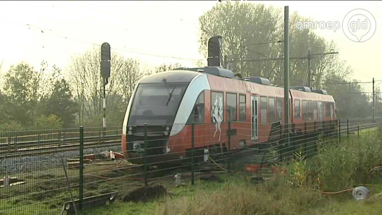 Trein rijdt door stootblok in Zutphen