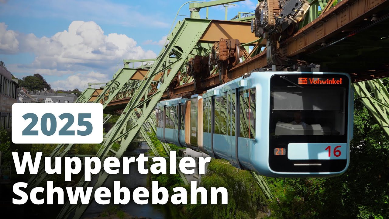 Die Wuppertaler Schwebebahn | Wuppertal's Suspension Railway - 2025