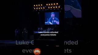 Luke Combs REFUNDED Tickets?! 😳 #lukecombs #shorts #shortsfeed #usa #fypシ #trendingnow #reels