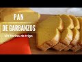 Pan de harina de garbanzos | Pan proteico fácil y rápido