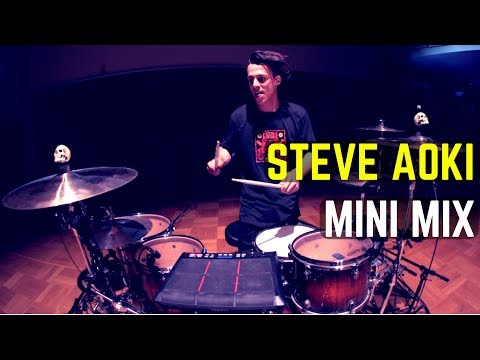 Steve Aoki - Mini Mix | Matt Mcguire Drum Cover