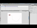 Анимация по траектории в Adobe Flash