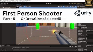 First Person Shooter Part - 6 | Using OnDrawGizmoSelected #firstpersonshooter #tutorial #unity3d