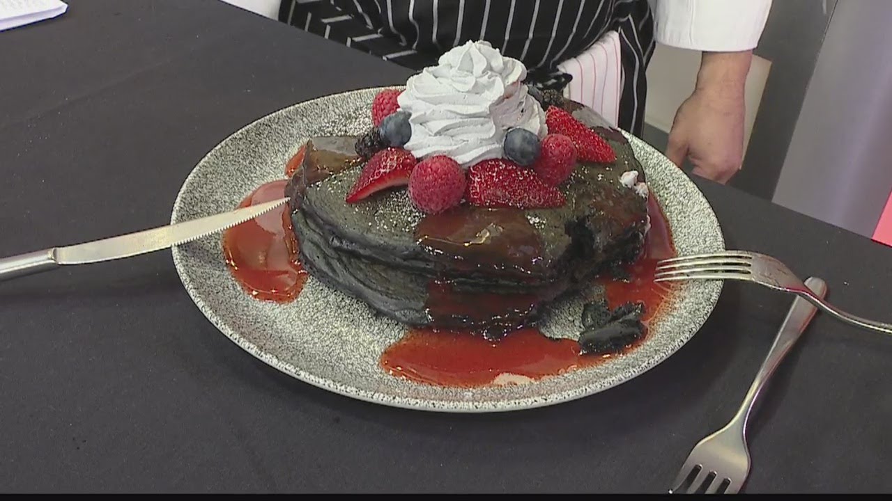 BASALT Restaurant Now Featuring Charcoal Pancakes YouTube