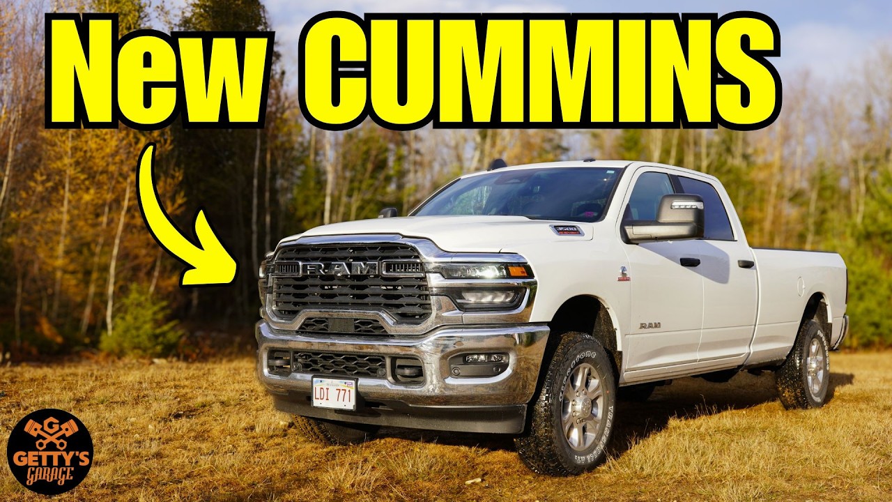 RAM 2500 НОВЫЙ 6,7-литровый дизельный двигатель Cummins — насколько он хорош? *Отзыв механика диз...