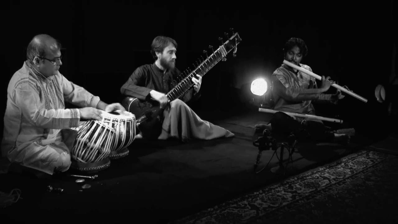 Sitar Bansuri Tabla trio  Rishab Prasanna  Sandip Banerjee  Nicolas Delaigue