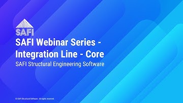 SAFI Webinar Series - Integration line - Core