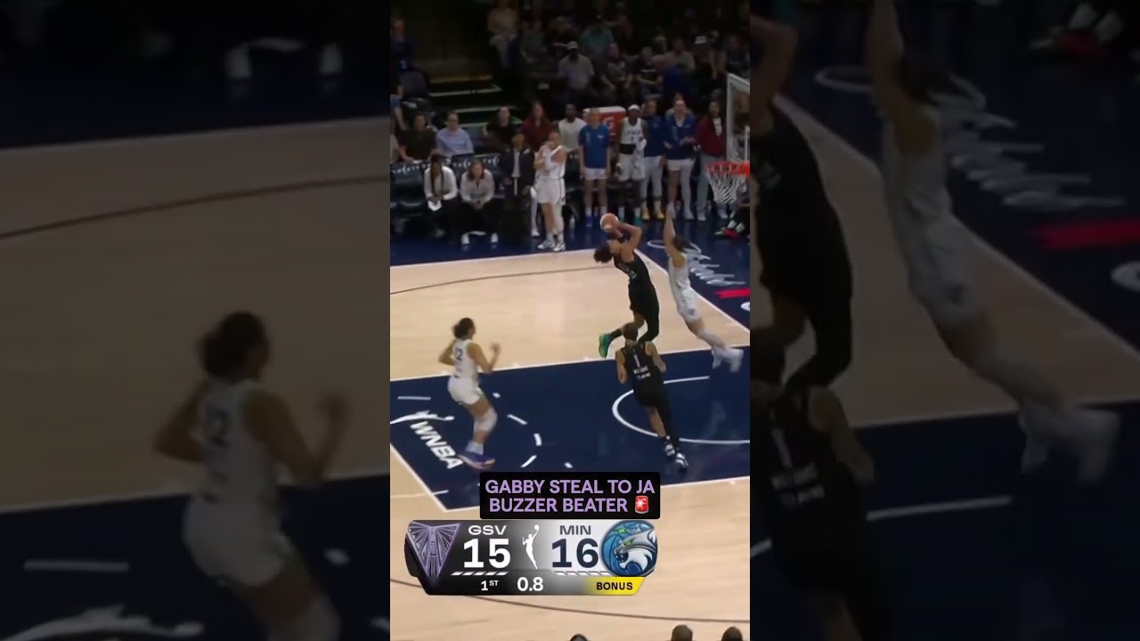 Gabby to JA for the lead! 😮 💨#goldenstatevalkyries #wnba #shorts