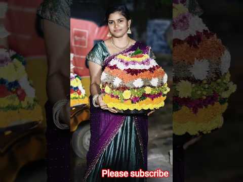Batukamma Vibes #batukamma #telugusongs #folksong #timelapse