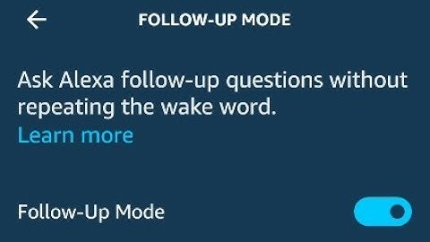 How to ask Alexa questions without the need to repeat the word Alexa on Amazon Echo device