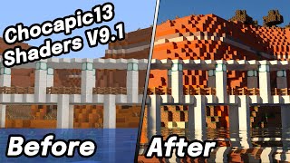 How to Install Chocapic 13 V9.1 Shaders and Optifine in Minecraft (1.16.5)