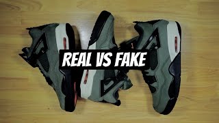 Air Jordan 4 Undefeated Real Vs Fake (Very interesting!)