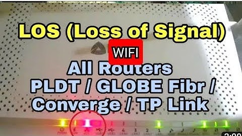 HOW TO FIX ROUTER RED LIGHT LOS/ PON green light Solution 2022