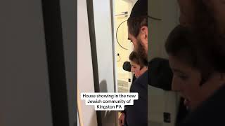 Showing a house in the new jewish community of Kingston Pennsylvania 
