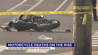Motorcycle deaths on the rise