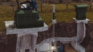 Royal observer corps nuclear monitoring post bunkers explained (Prestatyn ROC bunker)