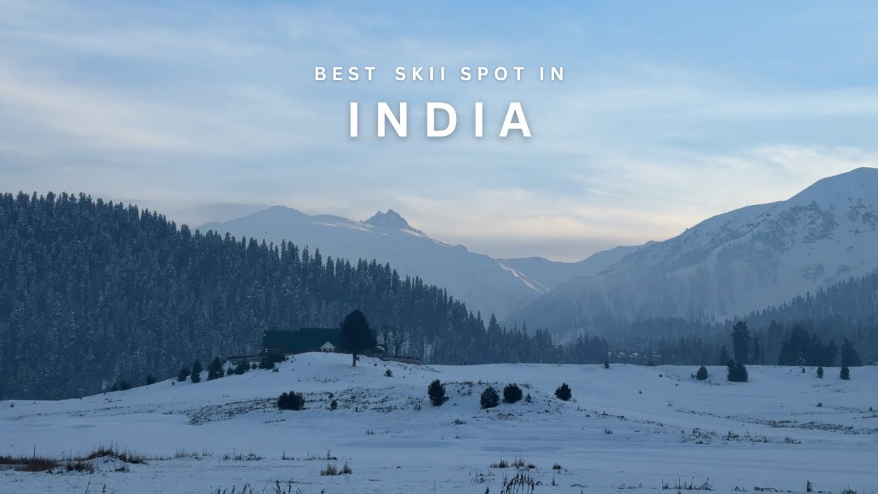 Best Skii Spot in INDIA l IISM Gulmarg