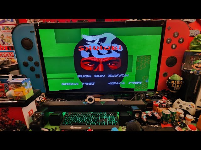 Trader Games - SHINOBI NEC PCENGINE (PCE) HUCARD NTSC-JAPAN (COMPLETE - SIDE SUNFADE) on Nec