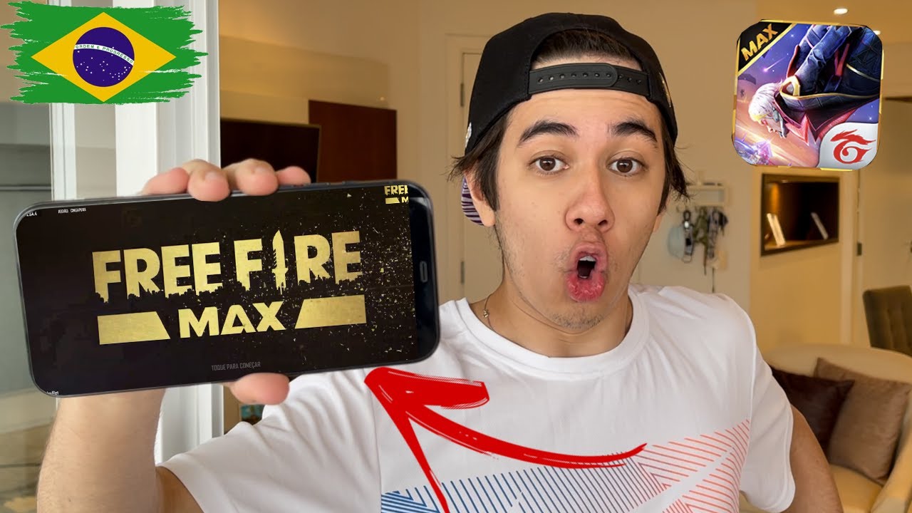 Free Fire Max Chegou E Eu Fui O Primeiro A Jogar Youtube