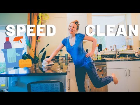 Kitchen Speed Cleaning | Speed Cleaning for Moms|