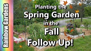 FOLLOW-UP! Planting the Spring Garden in the Fall