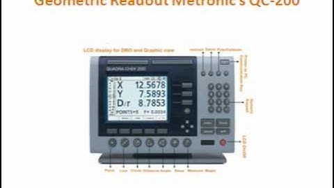 Profile Projector with DRO
