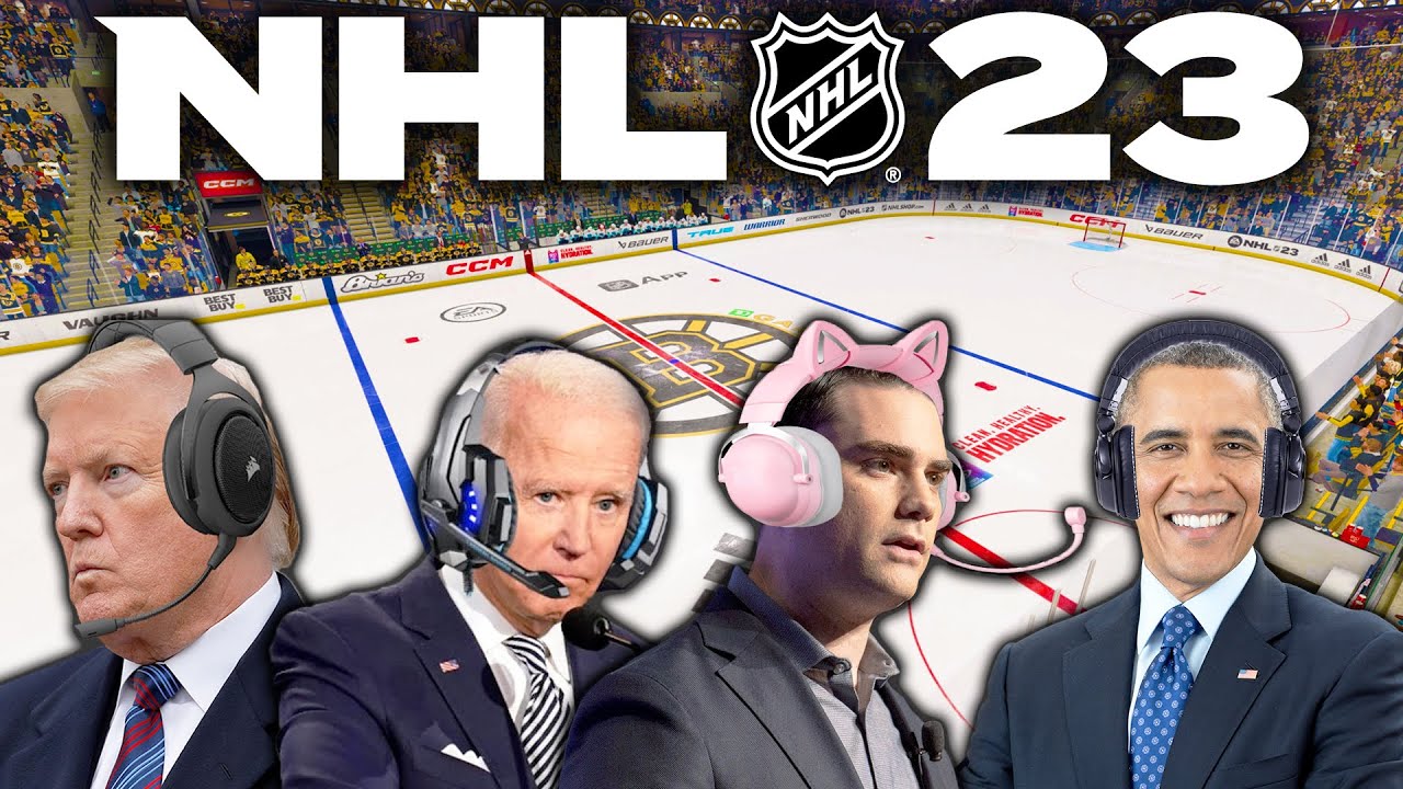 Президенты США играют в NHL 23