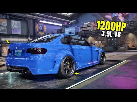 need-for-speed-heat-gameplay---1200hp-bmw-m3-e92-customization-|-max-build-400+