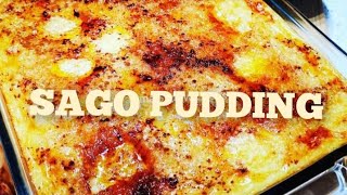 Fatima Sydow's famous Sago Pudding.