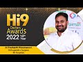 Hi9 healthcare awards  decade awards 2022  dr prashanth pinnamaneni  orthopaedic surgeon