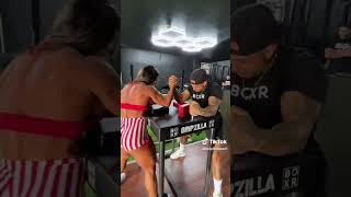 Man Vs Woman Arm Wrestling ?? Girl Power | Gym Status | Bodybuilding video viral new elvishyadav