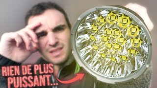 La lampe la plus puissante (dangereuse) du monde !