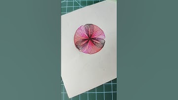 Spirograph art #shorts #spirograph #viral #art #drawing #diy #3dart