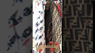 Fendi rework jacket sweater and dress