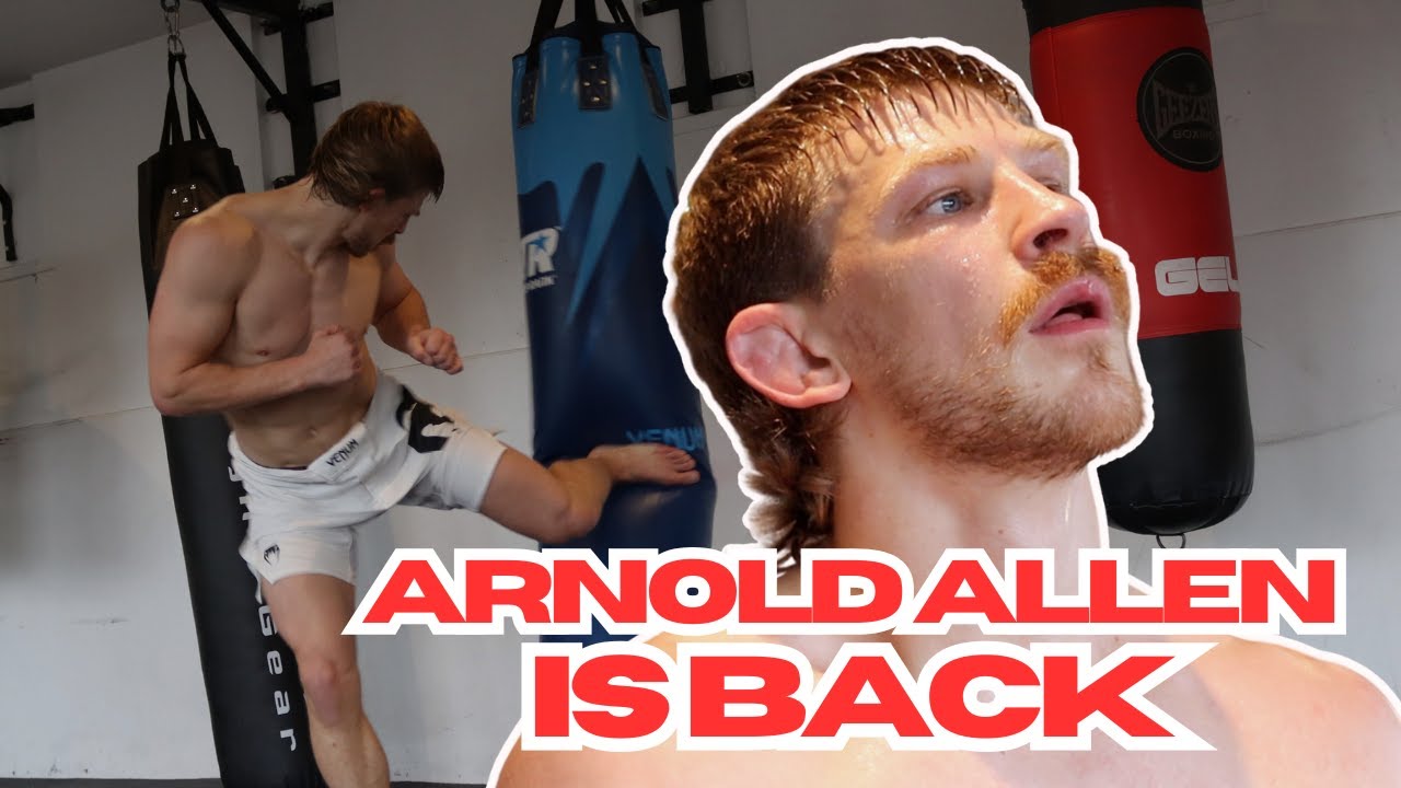 UFCs Arnold Allen Return Begins | Training Post Injury