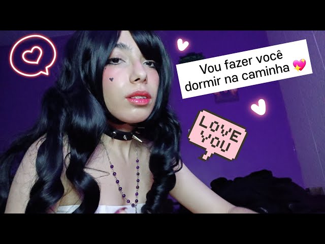 ASMR AMIGA FAZENDO VOCÊ DORMIR NA SUA CAMINHA | ROLEPLAY