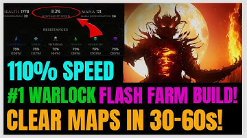Last Epoch 1.0: FASTEST Monolith FLASH FARMING Warlock Build!!