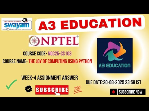 NPTEL The Joy of Computing Using Python Week 4 Assignment Answers | noc25-cs103 IIT Ropar