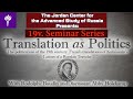Rodolphe Baudin &quot;Translation as Politics The use of the 19th Cent. French translations of Karamzin&quot;