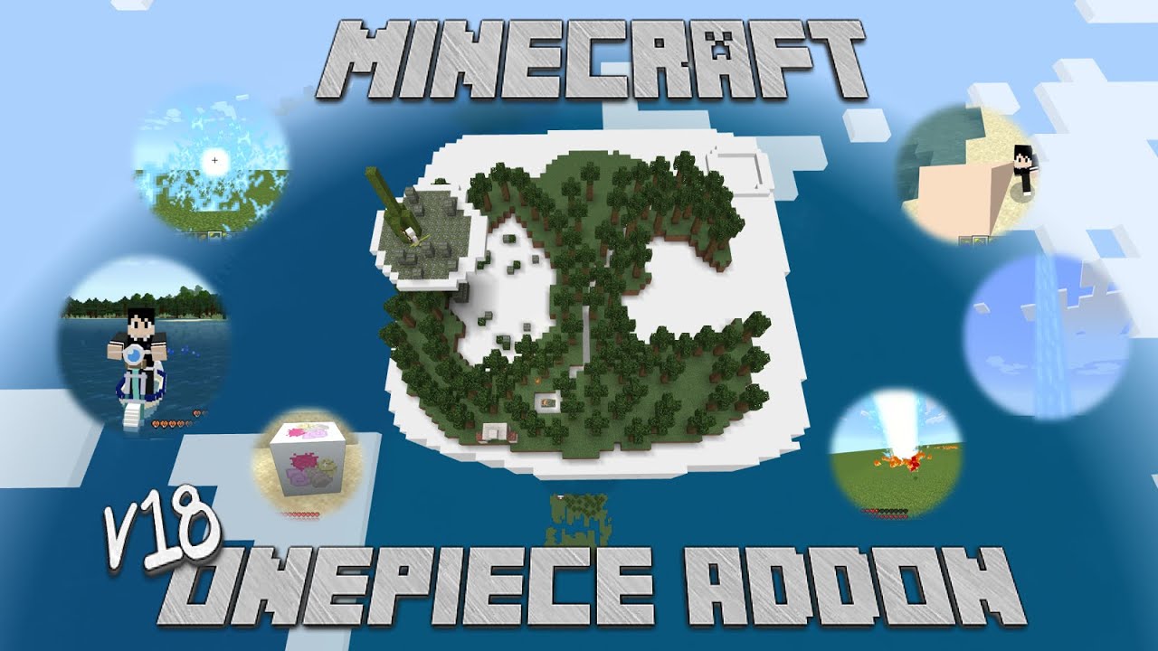 ワンピースアドオンv18 空島 ダイアル 他 マイクラ 自作アドオン Minecraft1 18 Youtube
