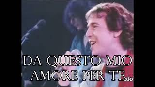 Video thumbnail of "A MANO A MANO- RINO GAETANO E COCCIANTE in concerto  (1981)+TESTO\ Lyrics"