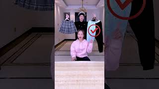 Famous Left Or Right! Blind Selection Outfit Challenge ~ Who Looks Best?#Funnyfamily#Partygames#Shorts Net Worth