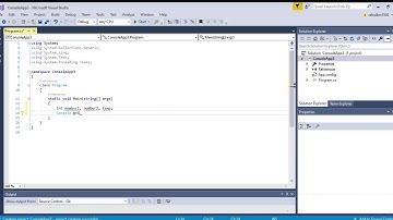 Using Microsoft Visual Studio Swapping Of any Two Numbers in C#