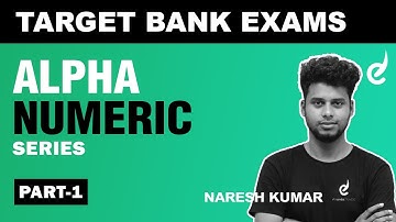 Reasoning - Alpha Numeric Series, Shortcuts Part 1 by Naresh Kumar | Bank Exams 2023 | Veranda Race