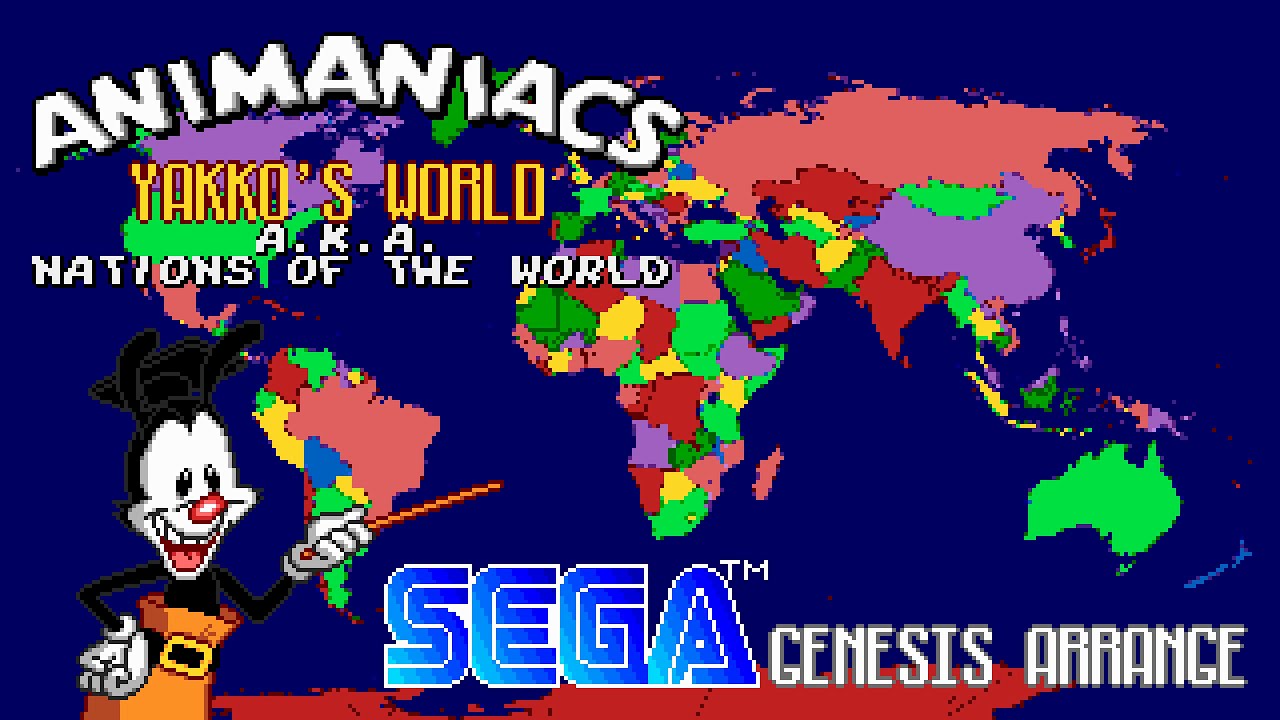 Yakko's World - Sega Genesis arrange